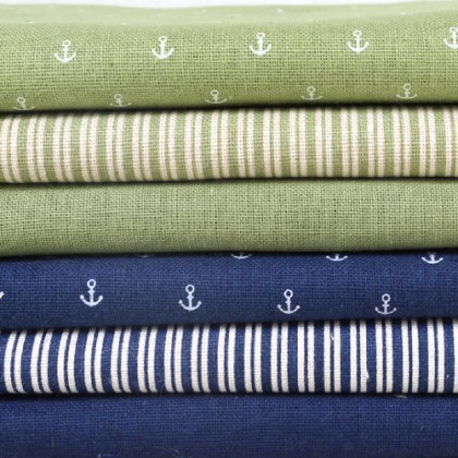 Canvas Fabric with Anchor Logo